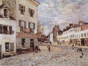 Alfred Sisley Market Place at Marly china oil painting artist